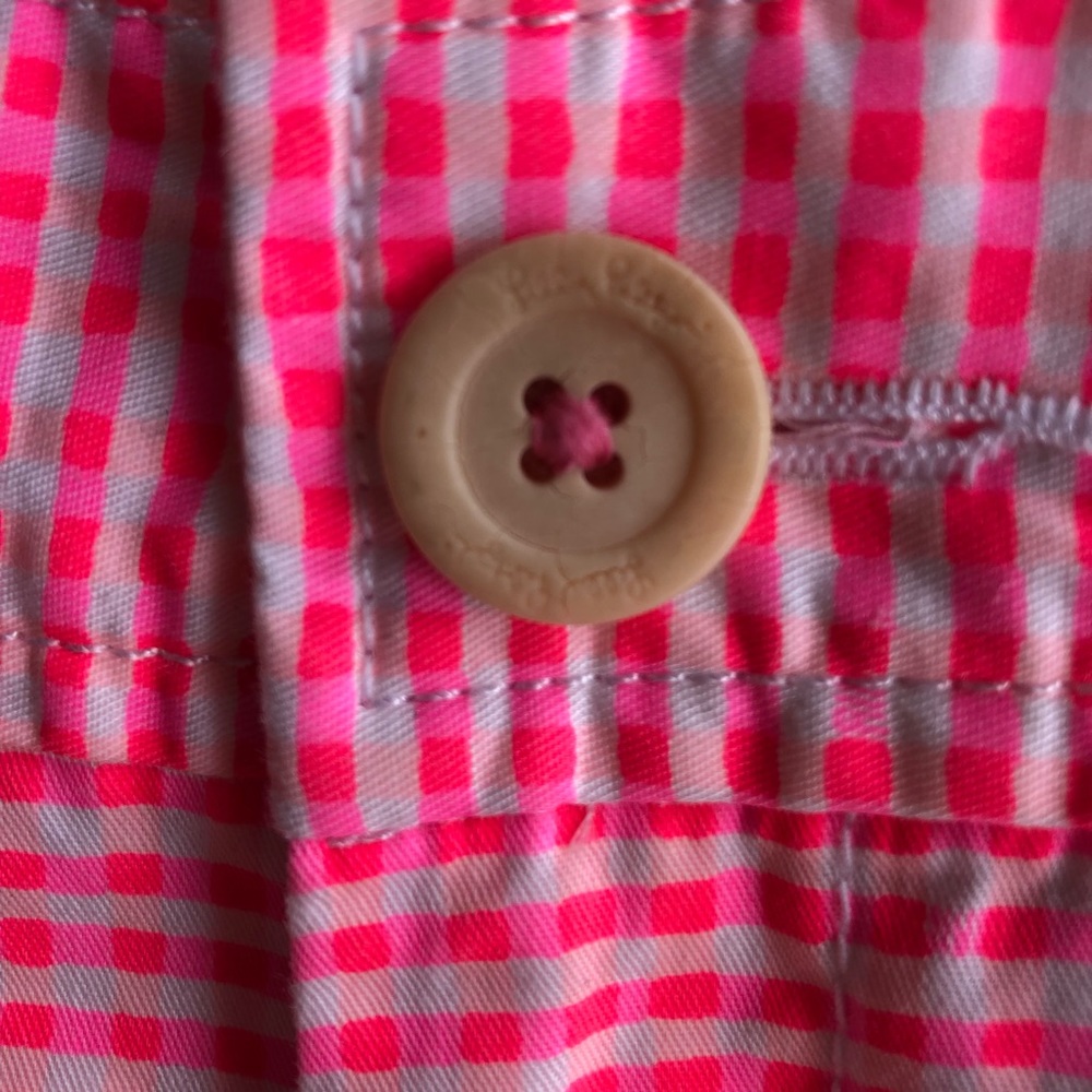 Lilly Pulitzer Pink Gingham Buttercup Shorts - Picture 5 of 6